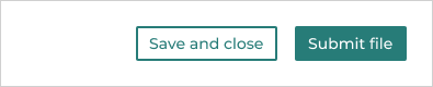 Buttons placed correctly according to priority, as described in the caption.