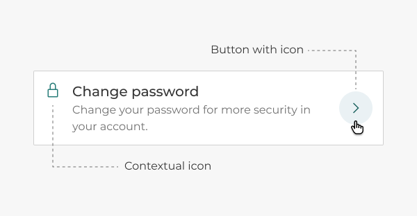 An image showing a static icon and an icon button as described below.
