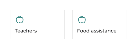 Improper use of the same icon to represent different concepts, as described in the caption.