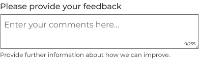 A text area with placeholder text.